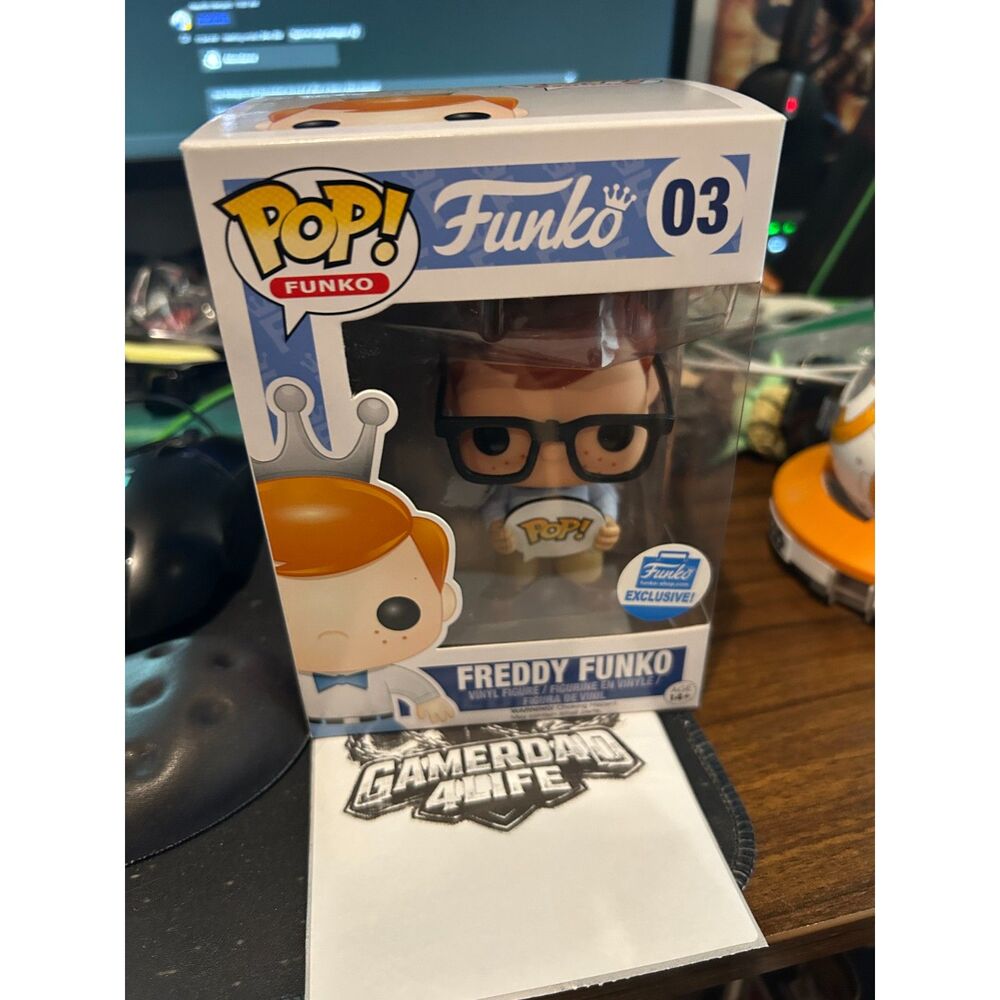 Funko Pop! Freddy Funko Hipster # 03 Funko Shop Exclusive